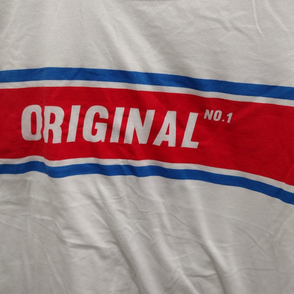 Wound Up Original No.1 Graphic Tee 3XL White Short Sleeve Casual T-Shirt NWOT - Picture 5 of 7